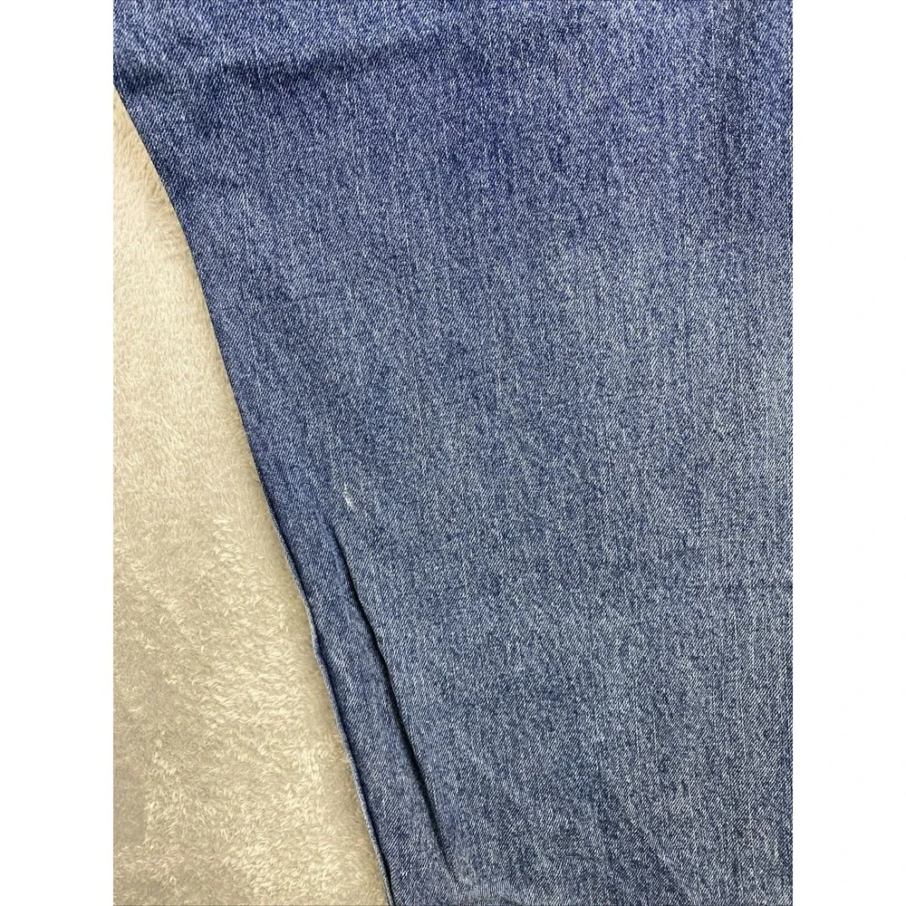 VTG Wrangler Jeans Men 42x30 Blue Denim Loose Relaxed Fit Cotton Cowboy Western